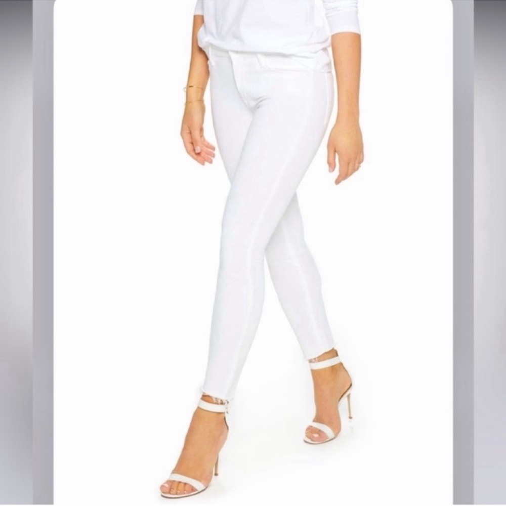 MOTHER LOOKER ANKLE FRAY Glass Slipper Jeans Size 31 - Picture 2 of 13